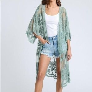 Boho Lace kimono